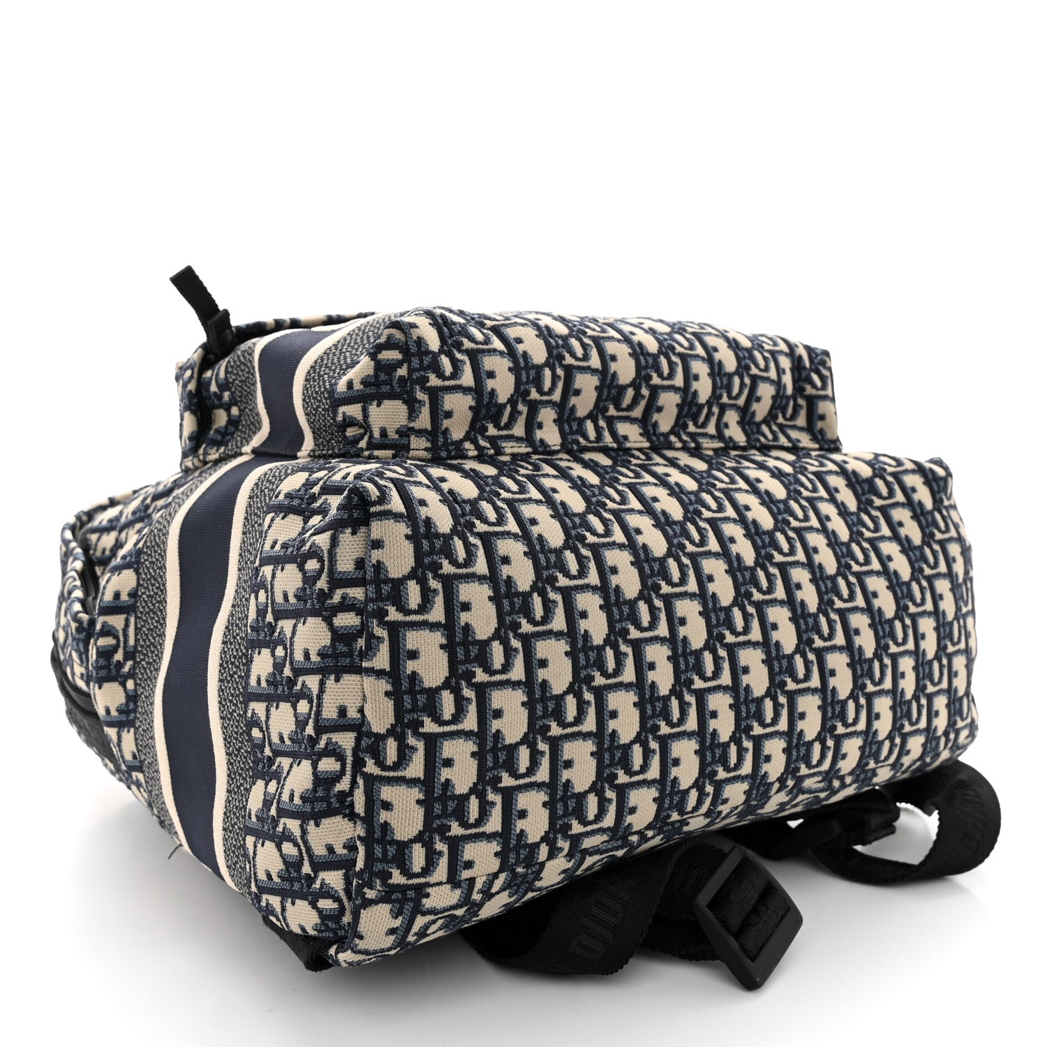 Christian Dior Oblique Diortravel Backpack Blue 4 of 12