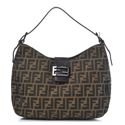 Fendi Zucca Shoulder Bag Tobacco 1 of 8