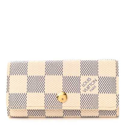 Louis Vuitton Damier Azur Multicles 4 Key Holder 1 of 7