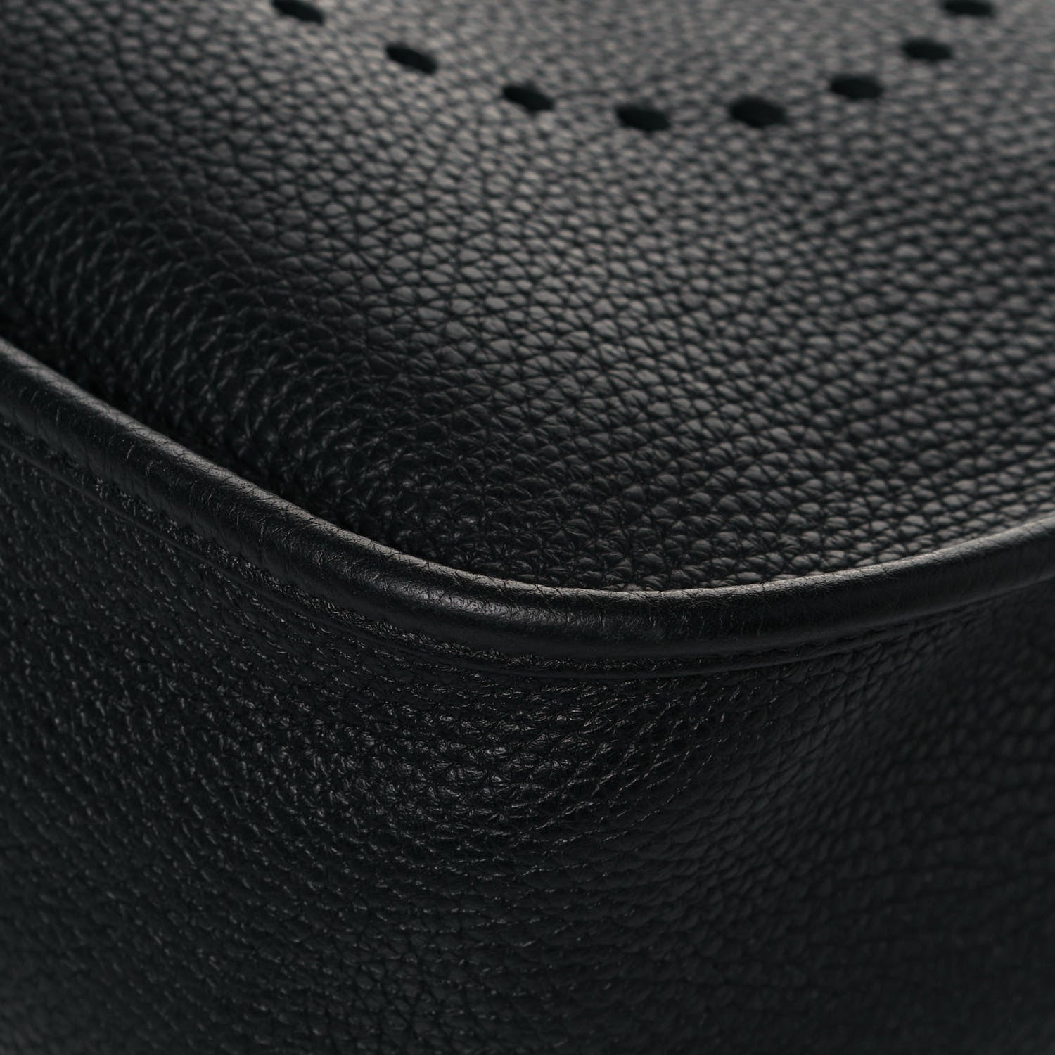 Hermes Taurillon Clemence Evelyne III GM Black 10 of 12