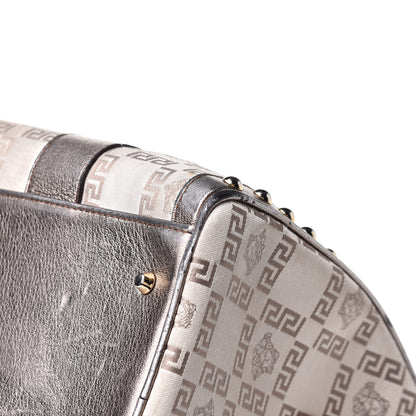 Versace Metallic Calfskin Snap Out Of It Bag Bronze 11 of 28
