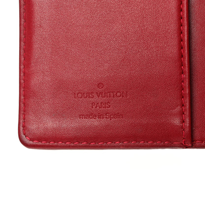 Louis Vuitton Vernis Small Ring Agenda Cover Pomme D'Amour 6 of 9