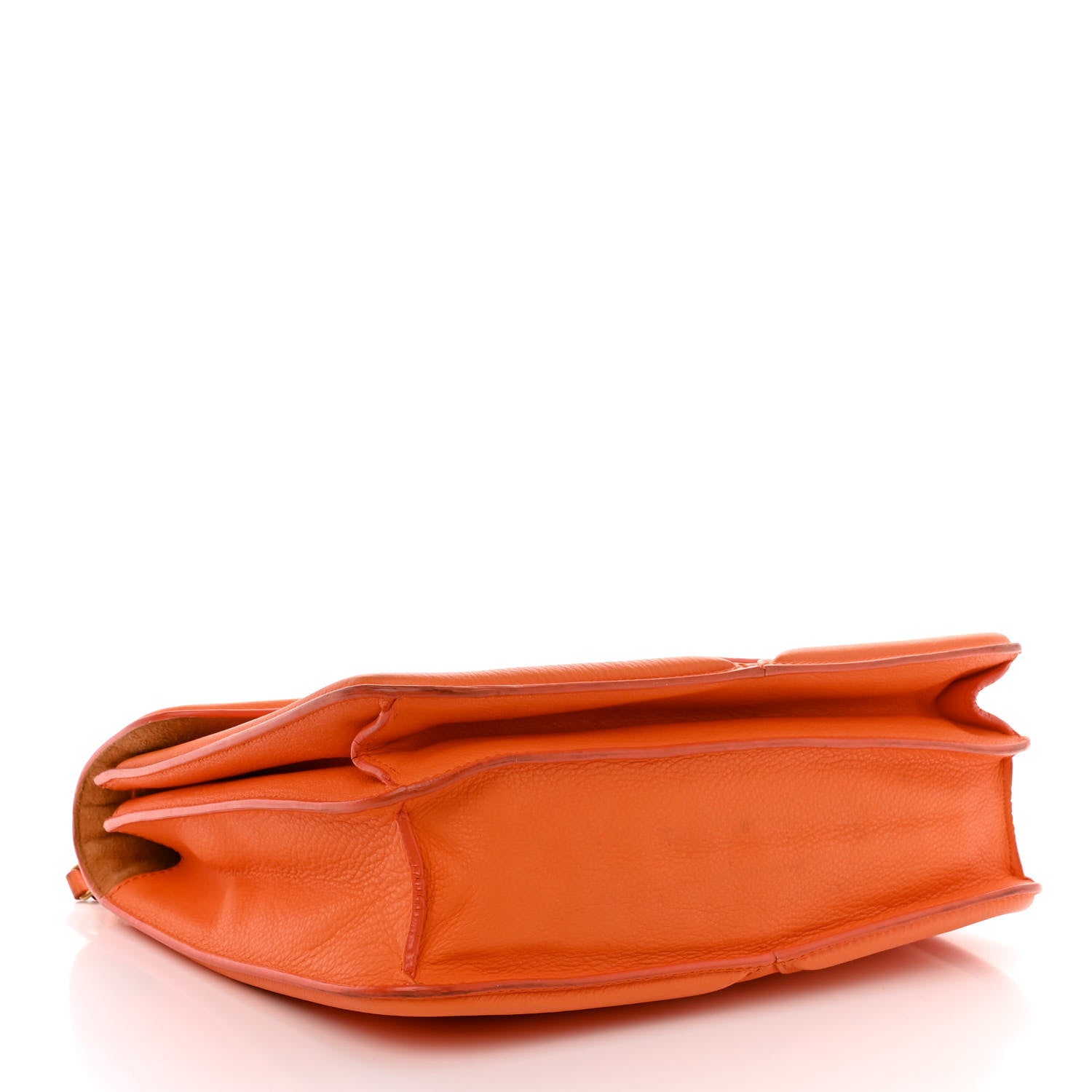 Alexander McQueen Calfskin Heroine Chain Satchel Orange 4 of 16