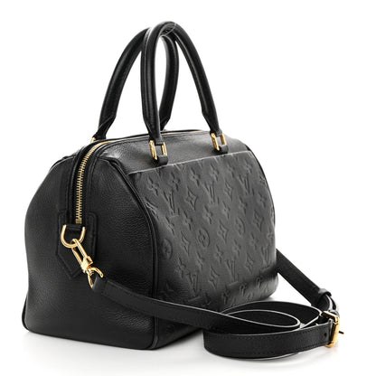Louis Vuitton Empreinte Speedy Bandouliere 25 NM Black 3 of 12