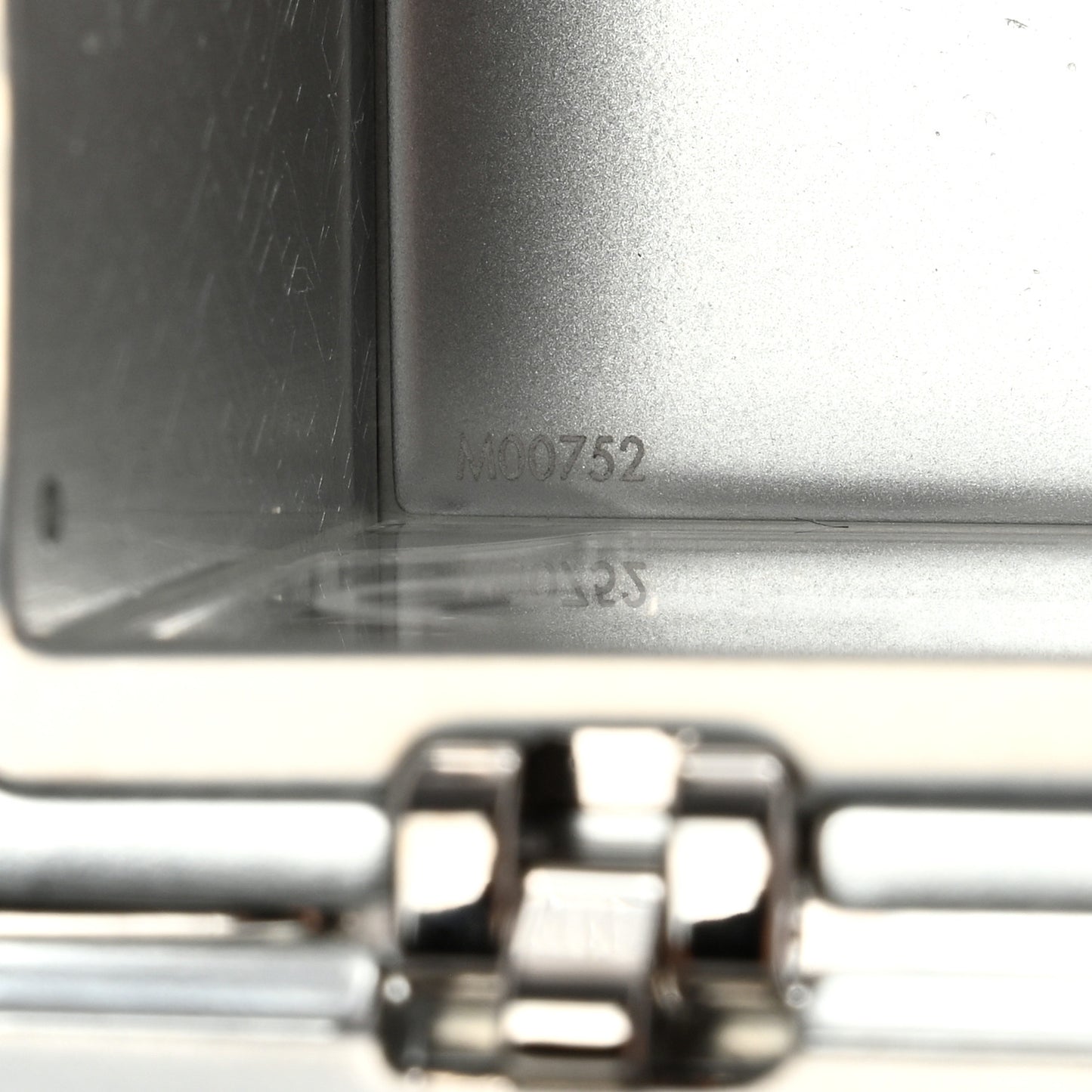 Monogram Transparent Plexiglass Trunk Box Pouch
