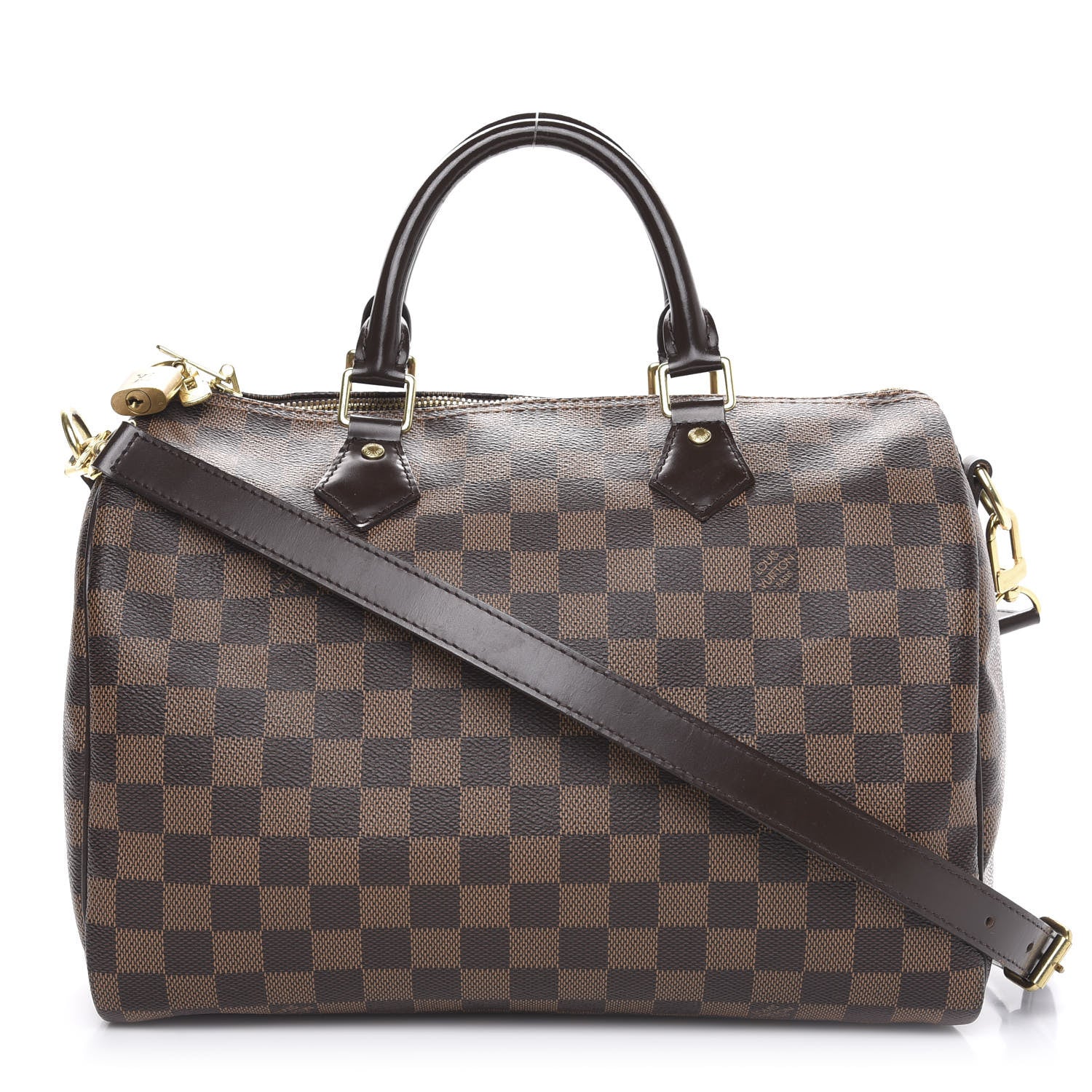 Louis Vuitton Damier Ebene Speedy Bandouliere 30 1 of 16