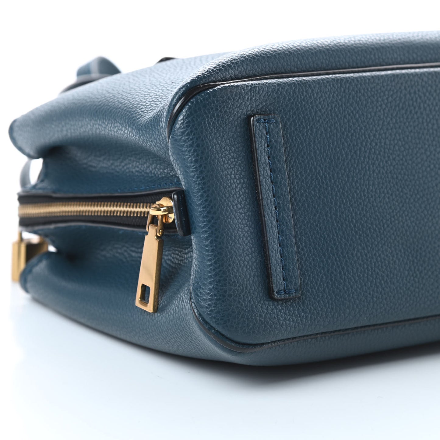 Pebbled Calfskin The Editor 29 Tote Blue Sea