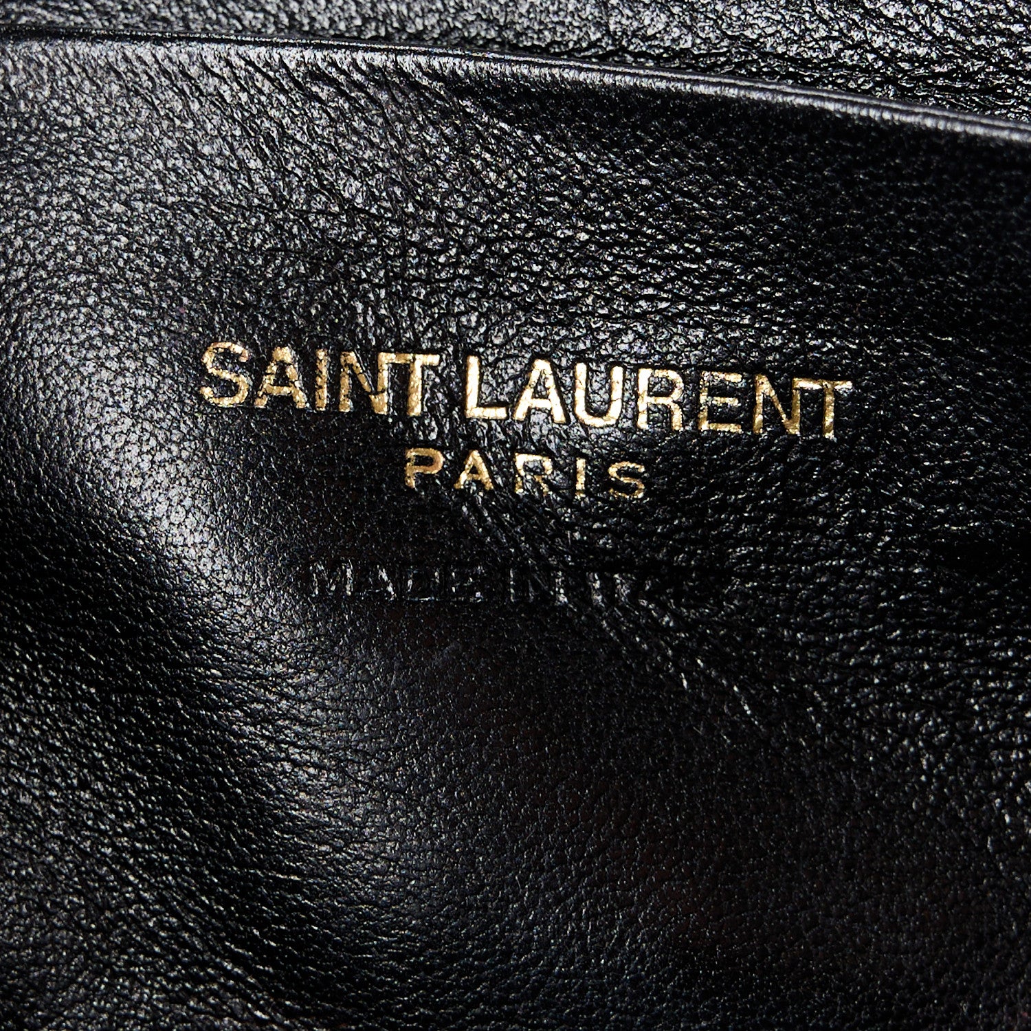 Saint Laurent Grain De Poudre Matelasse Monogram Mini Lou Camera Bag Black 6 of 10