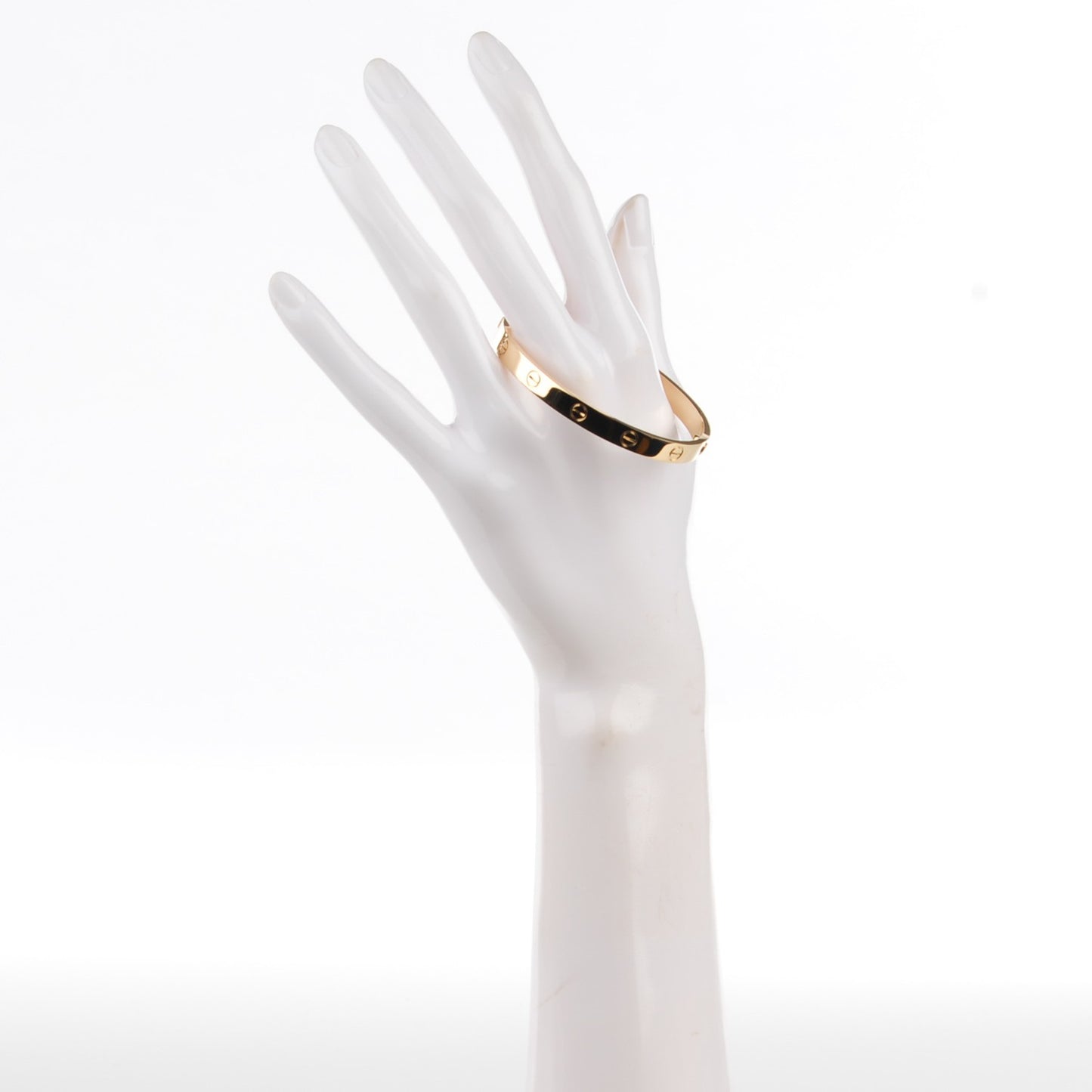 18K Yellow Gold LOVE Bracelet 17