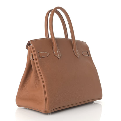 Hermes Togo Birkin 30 Gold 2 of 9