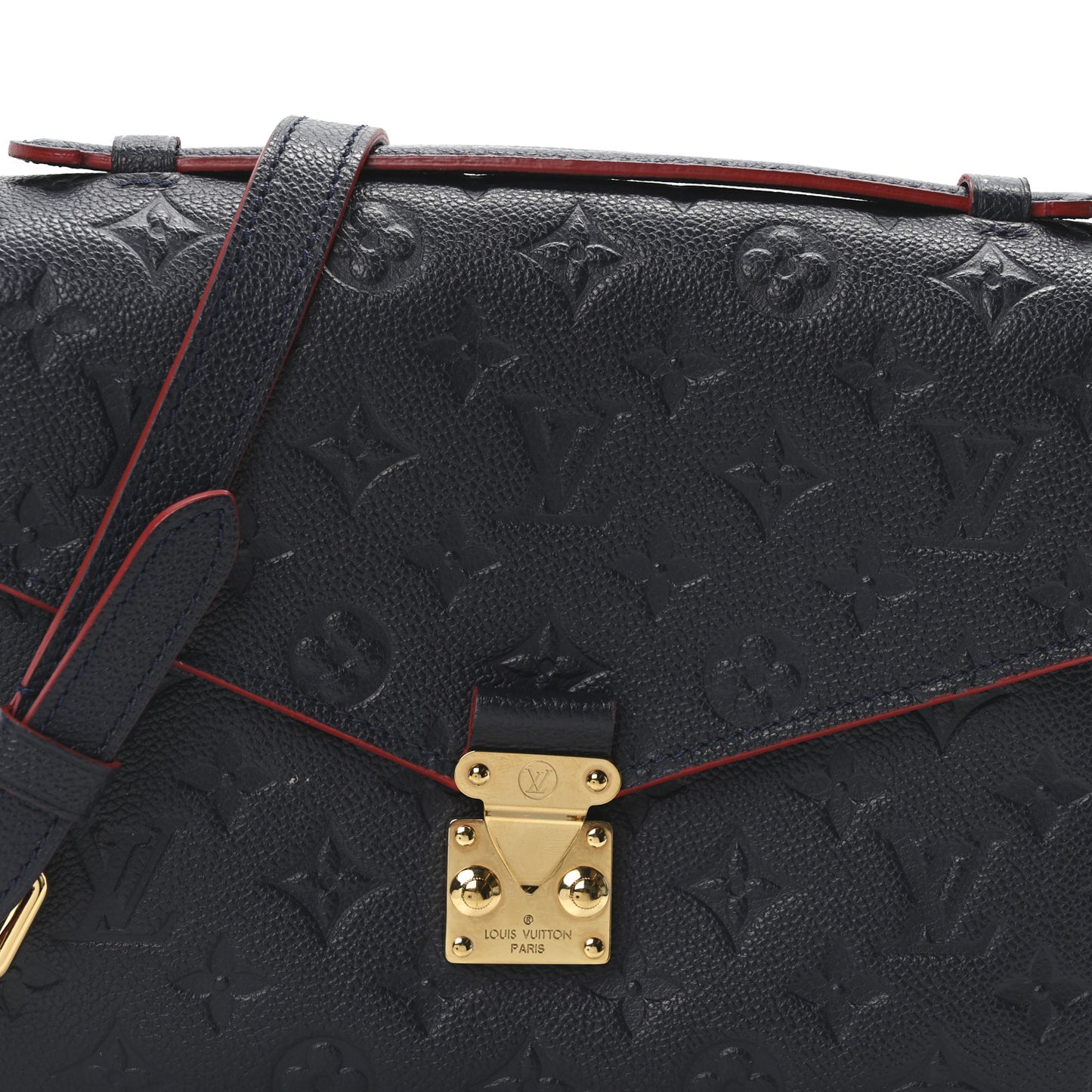 Empreinte Pochette Metis Marine Rouge
