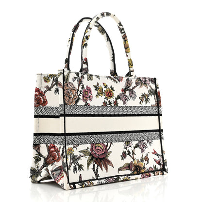Christian Dior Canvas Jardin Botanique Embroidered Medium Book Tote Multicolor 3 of 9