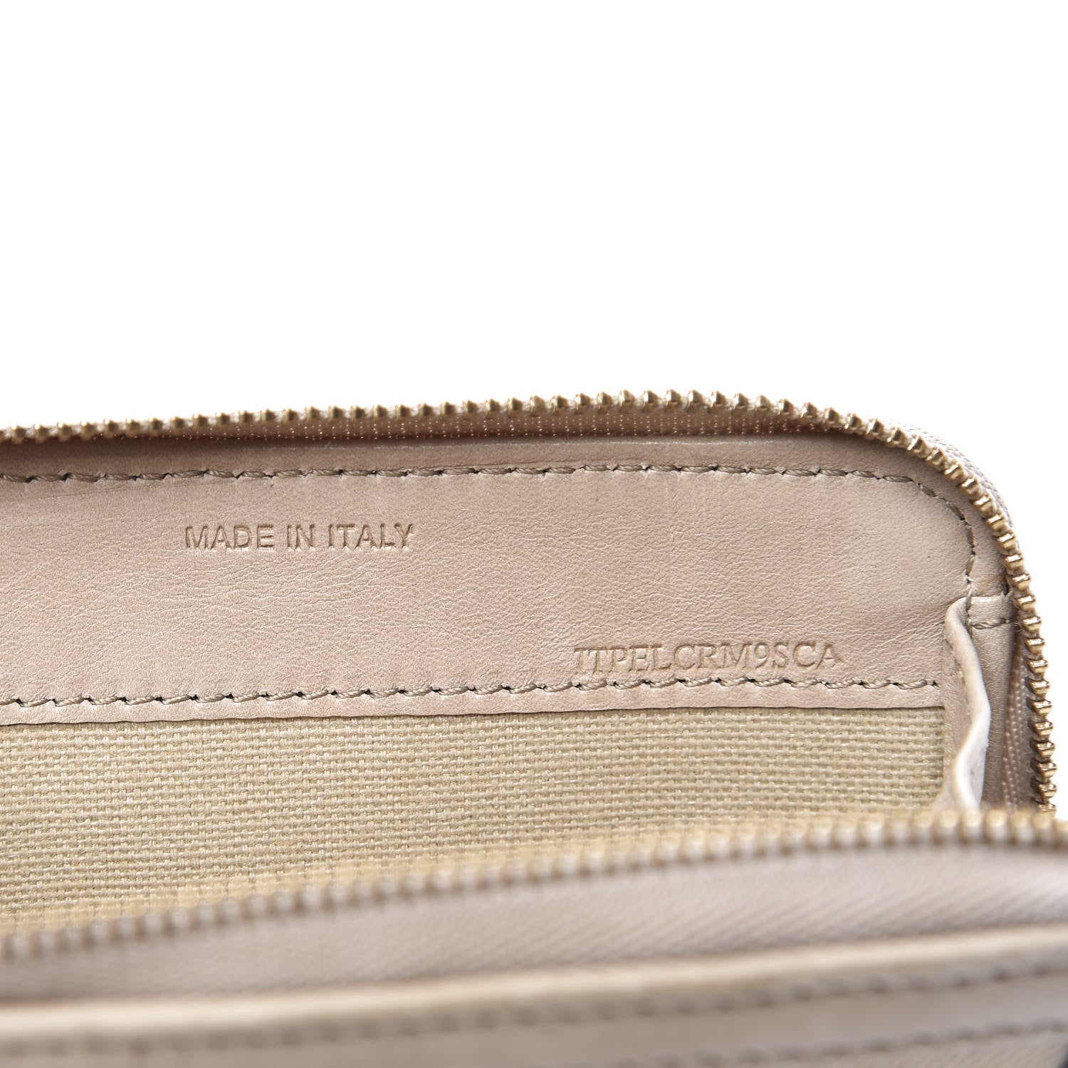 Burberry Canvas House Check Small Zip Wallet Beige 8 of 9