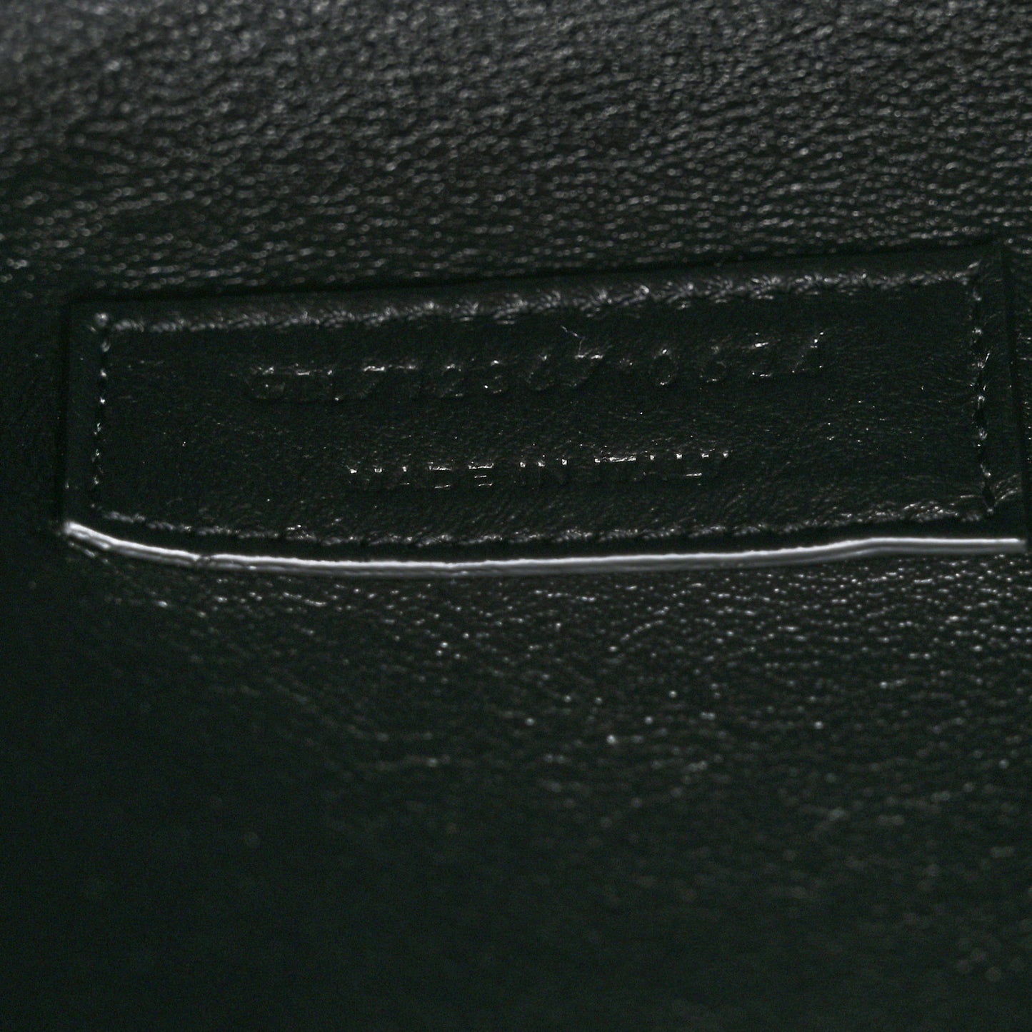 Calfskin Crocodile Embossed Paris Mini Toy Shopper Tote Black