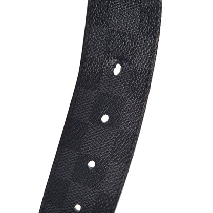Louis Vuitton Damier Graphite LV Initiales Belt 100 40 5 of 9