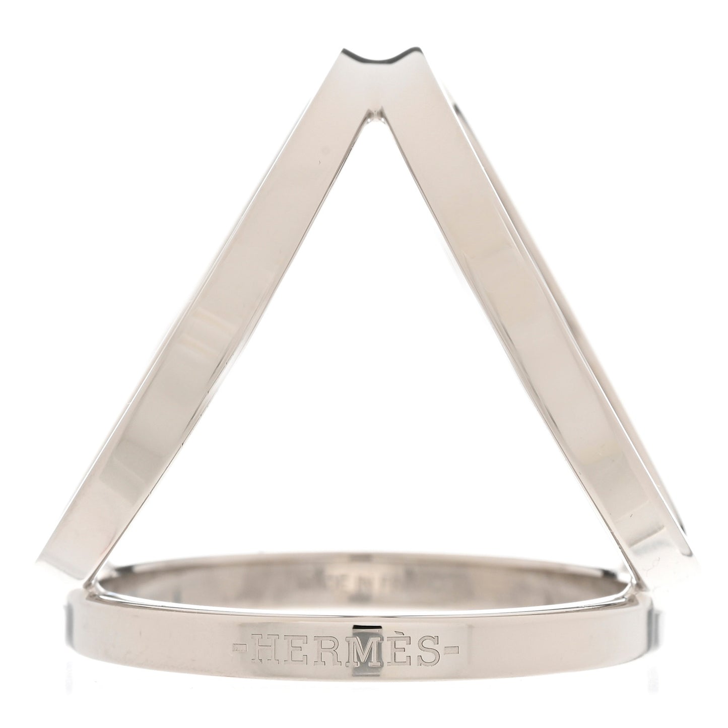 Palladium Trio Scarf Ring