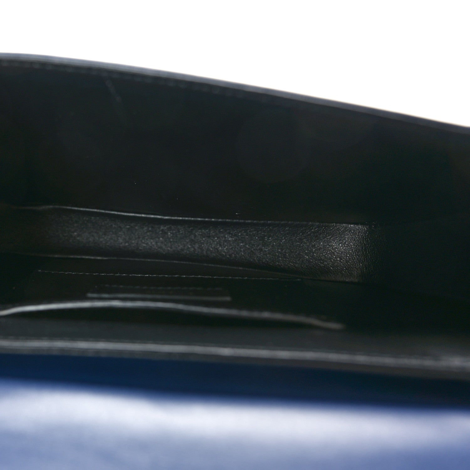 Saint Laurent Box Calfskin Monogram Medium Solferino Satchel Blue 5 of 9