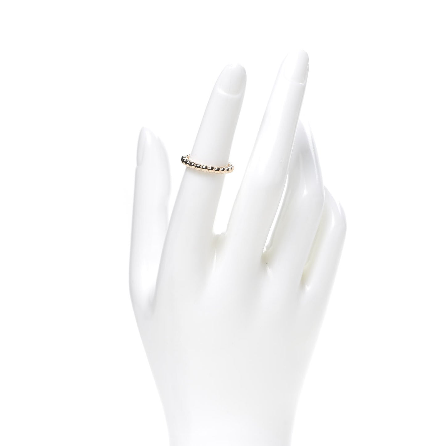 18K Rose Gold Medium Perlee Ring 50 5.25