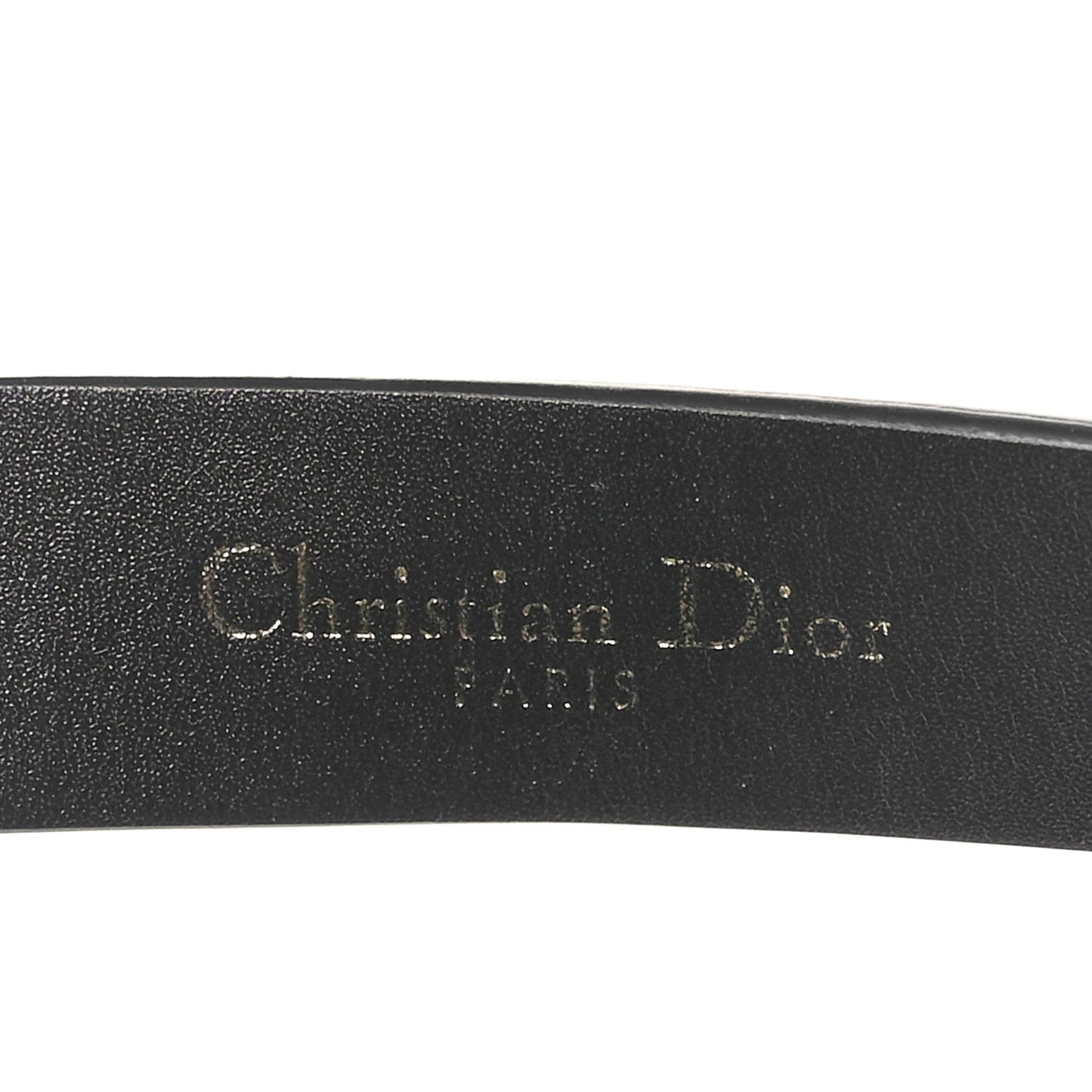 Calfskin Saddle Belt 80 32 Black