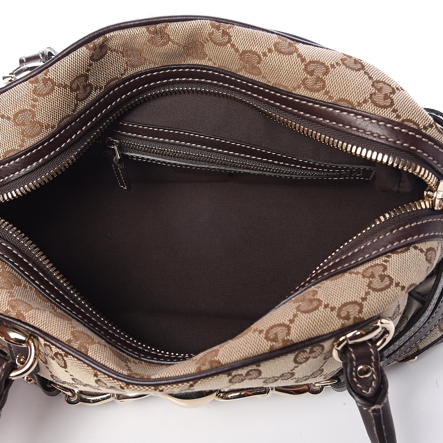 Monogram Medium Wave Boston Dark Brown