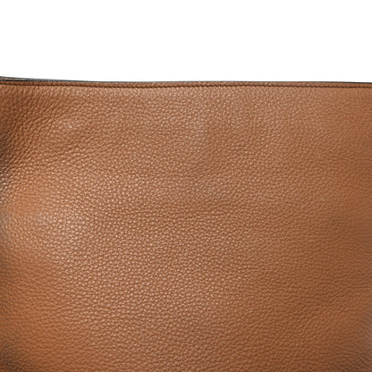 Prada Vitello Phenix Embossed Logo Shoulder Bag Brown 12 of 12