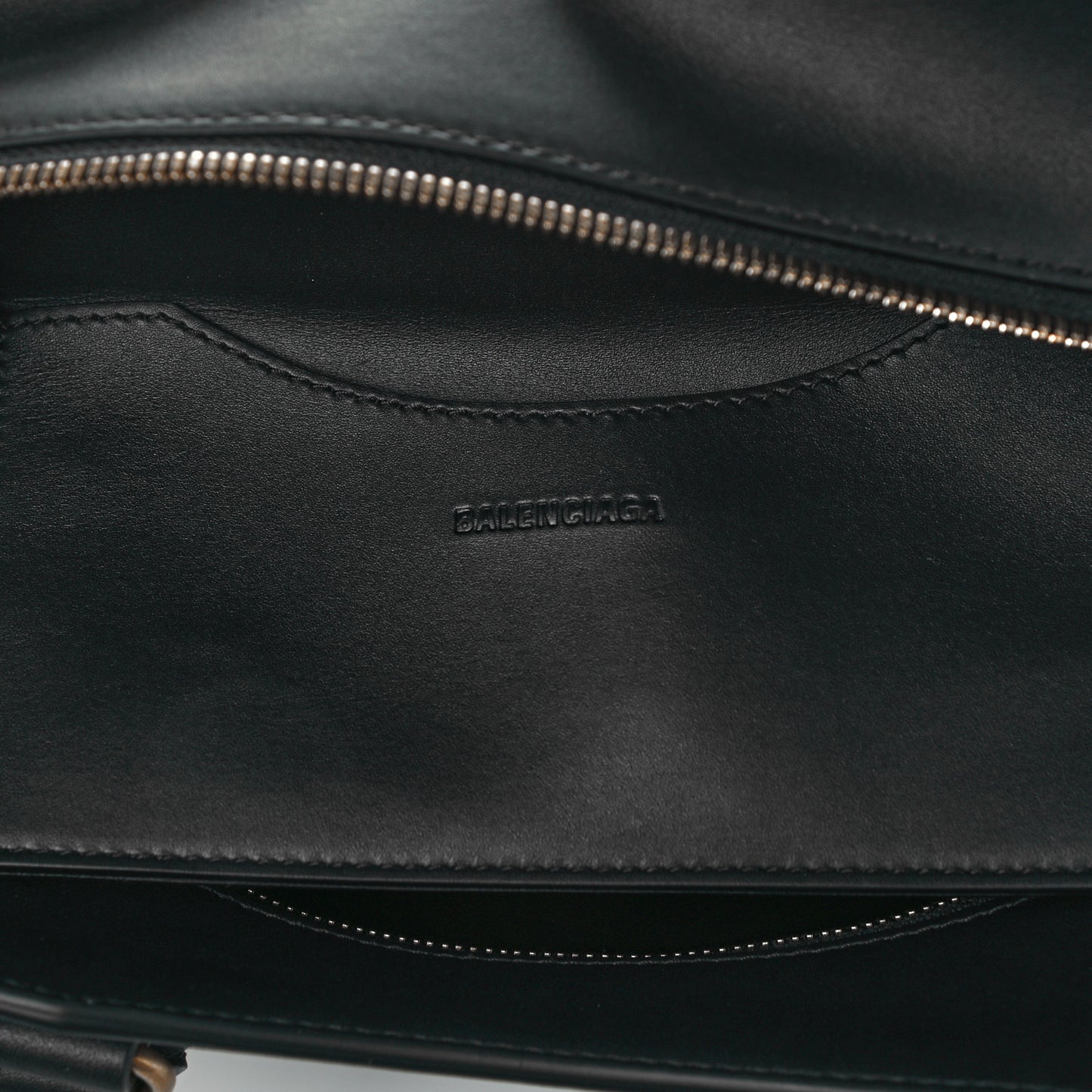 Smooth Calfskin Neo Classic Brass Hardware S City Black