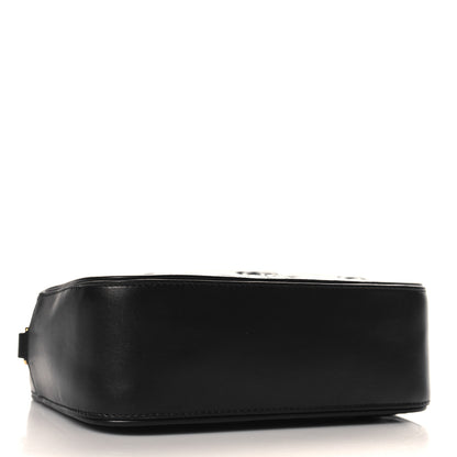 Gucci Calfskin GG Matelasse Shoulder Bag Black Natural 4 of 10
