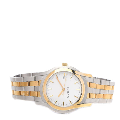 Gucci Stainless Steel 38mm 5500XL Two Tone Quartz Watch 3 of 6