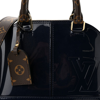 Louis Vuitton Patent Monogram Alma BB Marine 7 of 9