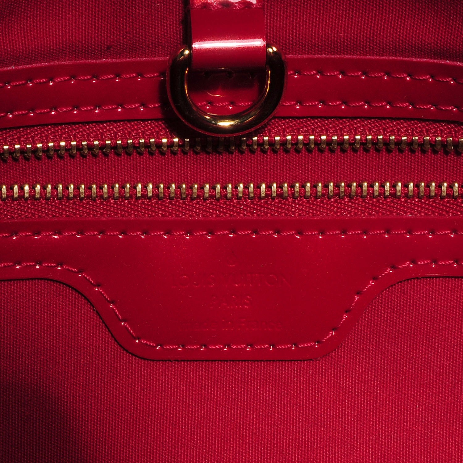 Louis Vuitton Vernis Wilshire PM Pomme D'Amour 6 of 8
