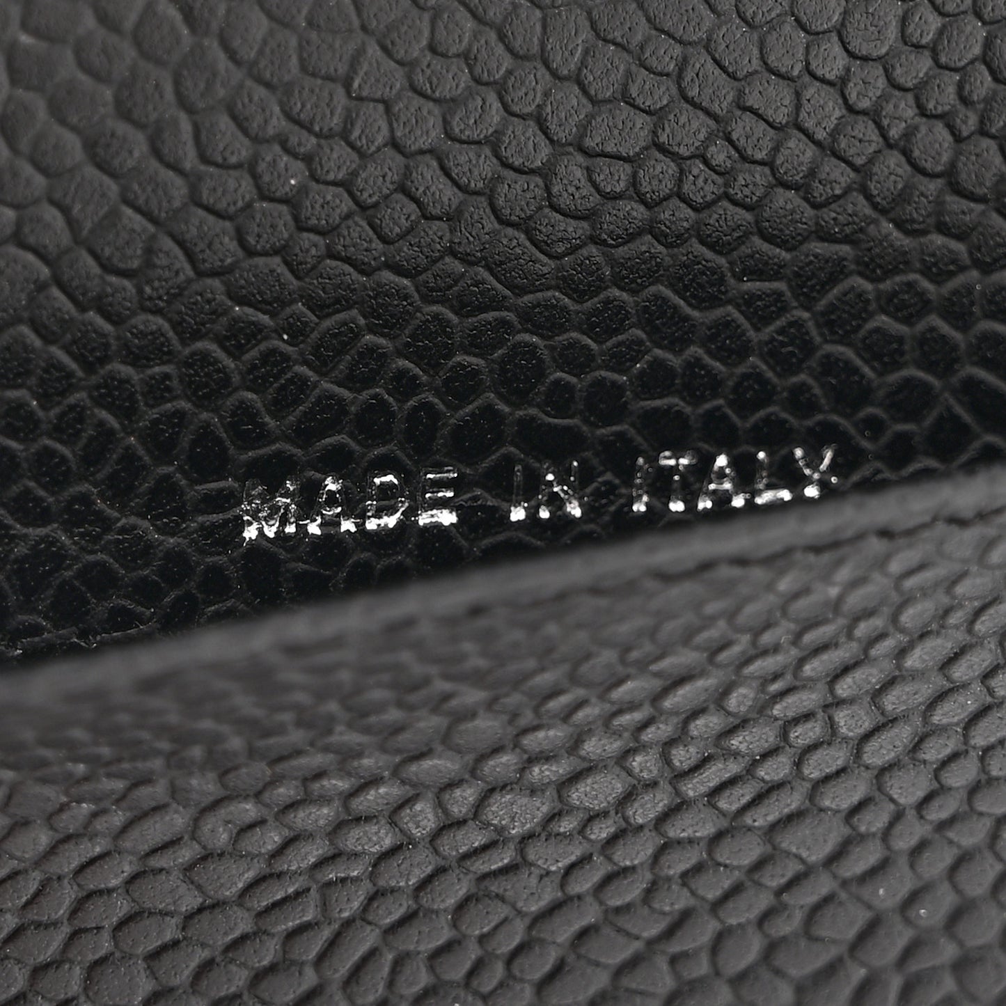 Caviar Quilted Agenda Cover Black