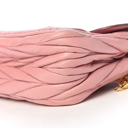 Miu Miu Nappa Matelasse Frame Bag Orchid Pink 12 of 14