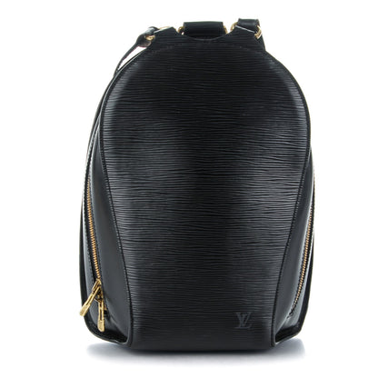 Louis Vuitton Epi Mabillon Backpack Black 1 of 7