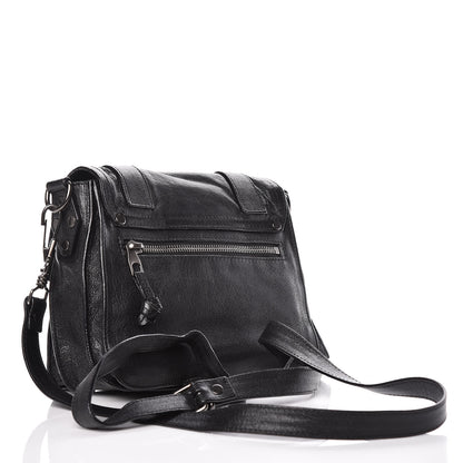 Proenza Schouler Lambskin PS1 Mini Pouch Messenger Black 3 of 11