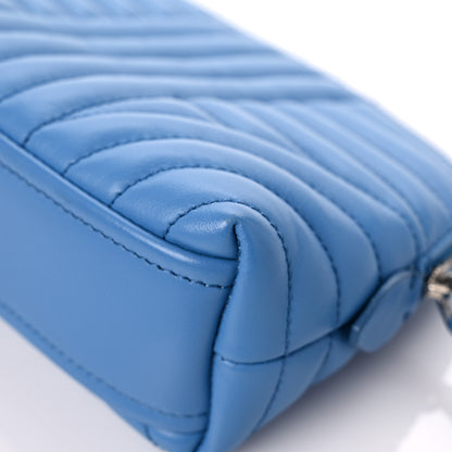 Prada Soft Calfskin Diagramme Wristlet Pouch Bag Astrale 10 of 11