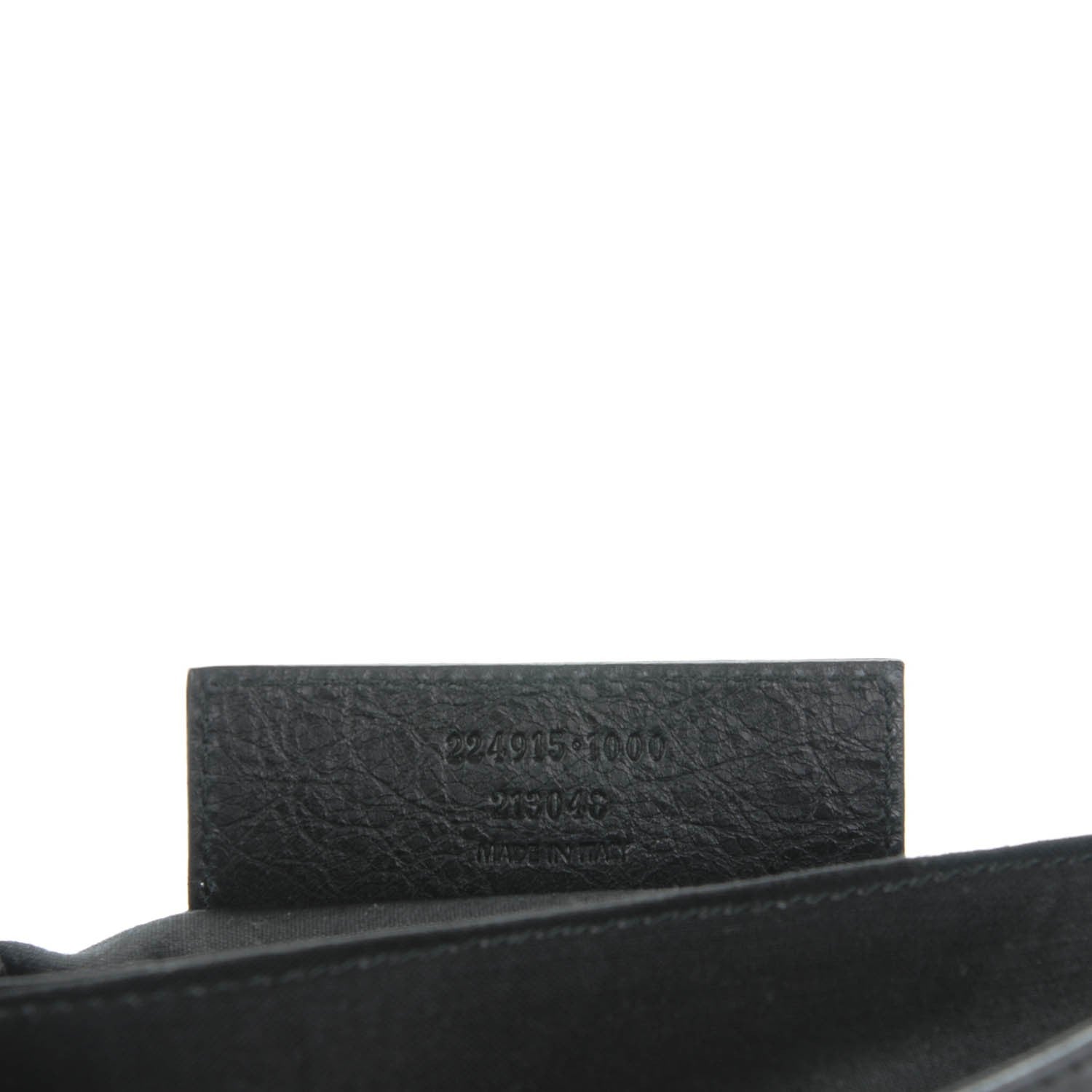 Balenciaga Agneau Classic Hardware Envelope Clutch Black 7 of 7