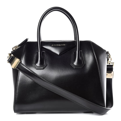 Givenchy Shiny Lord Calfskin Small Antigona Black 1 of 12