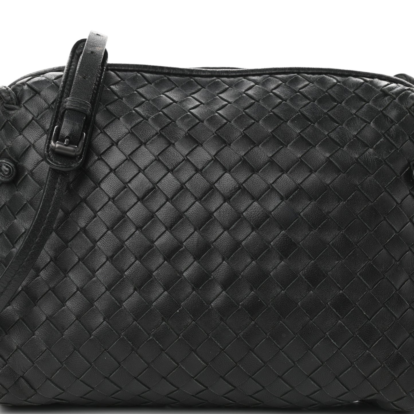 Nappa Intrecciato Nodini Bag Black