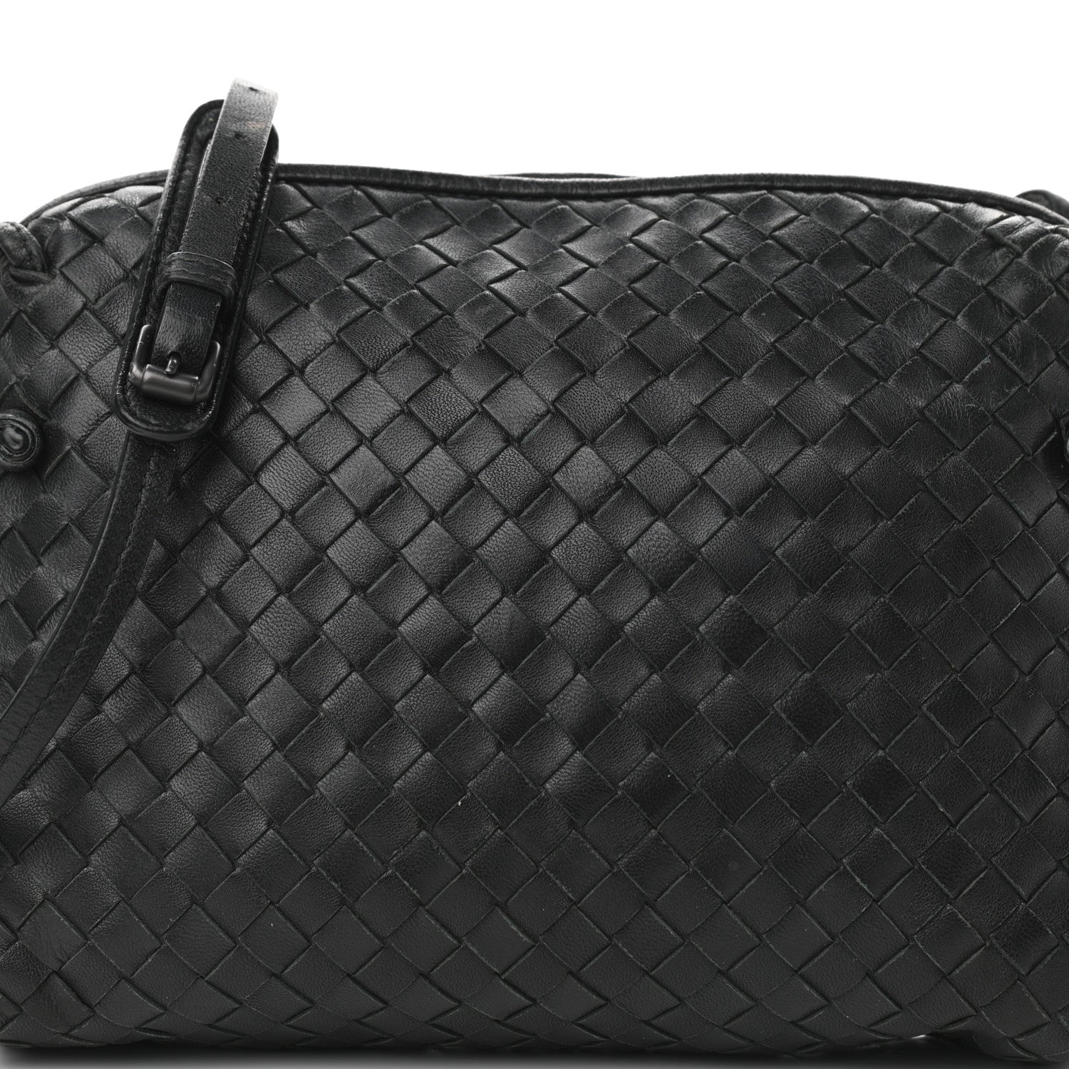 Bottega Veneta Nappa Intrecciato Nodini Bag Black 8 of 13
