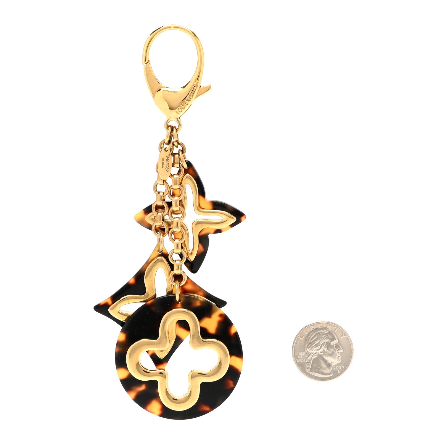 Louis Vuitton Insolence Bag Charm Ecaille 2 of 5