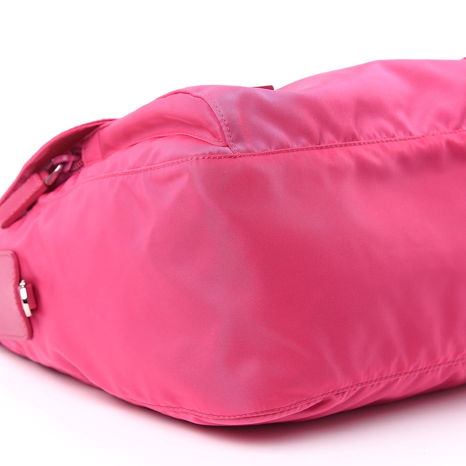 Prada Nylon Vela Sport Messenger Bag Fuxia 8 of 9
