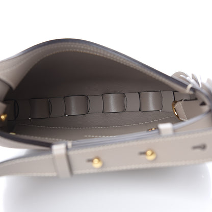 Chloe Small Grain Smooth Calfskin Small Darryl Hobo Motty Grey 4 of 8