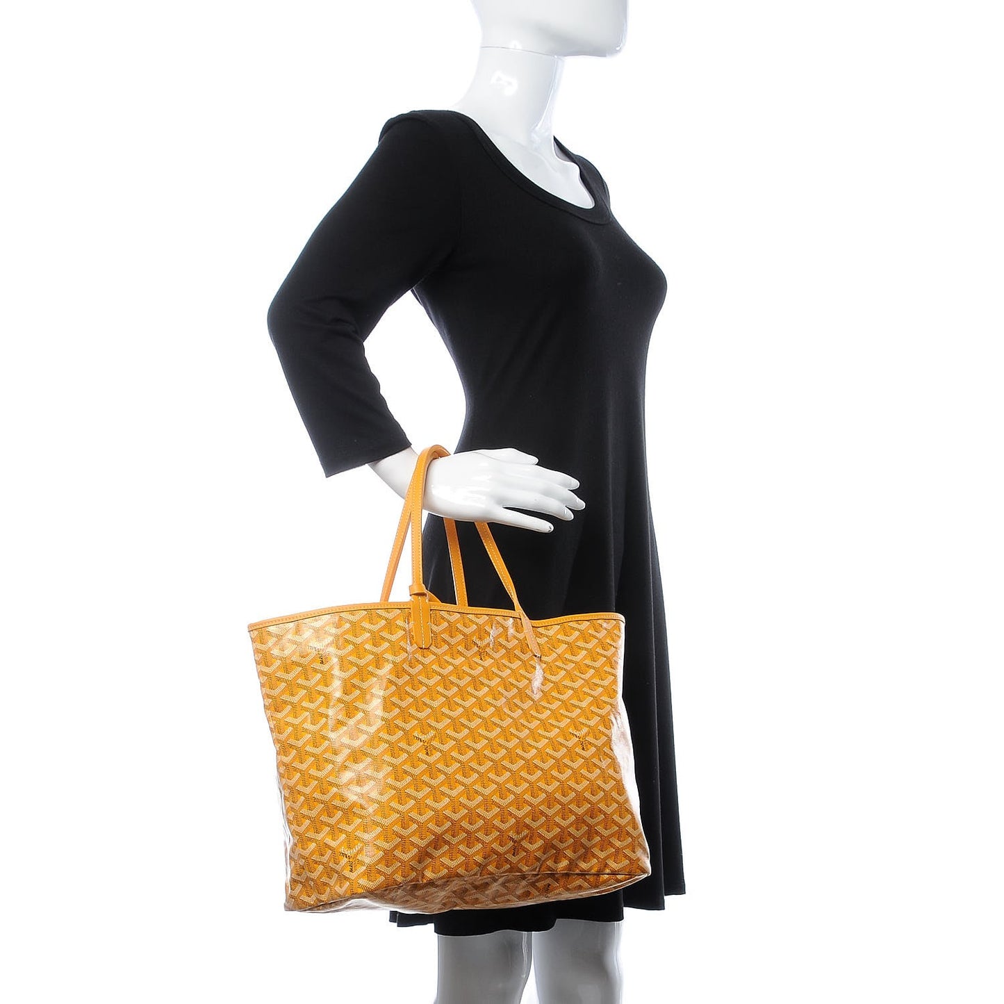Goyardine Saint Louis PM Yellow