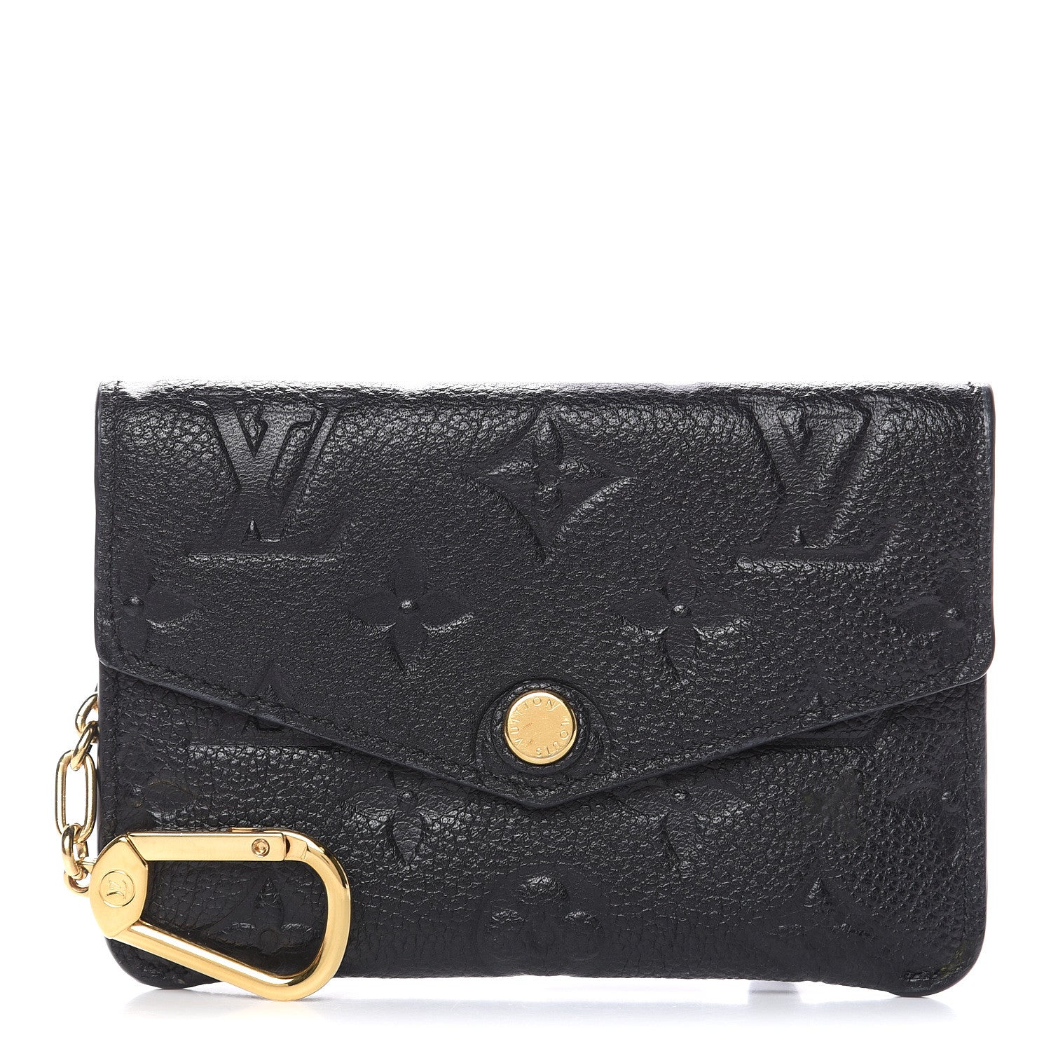 Louis Vuitton Empreinte Key Pouch Black 1 of 7