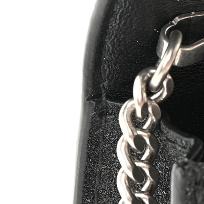Balenciaga Sparkling Fabric XS Hourglass Wallet On Chain Black 13 of 14