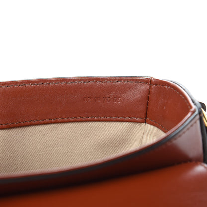 Chloe Shiny Calfskin Suede Mini C Bag Sepia Brown 7 of 10