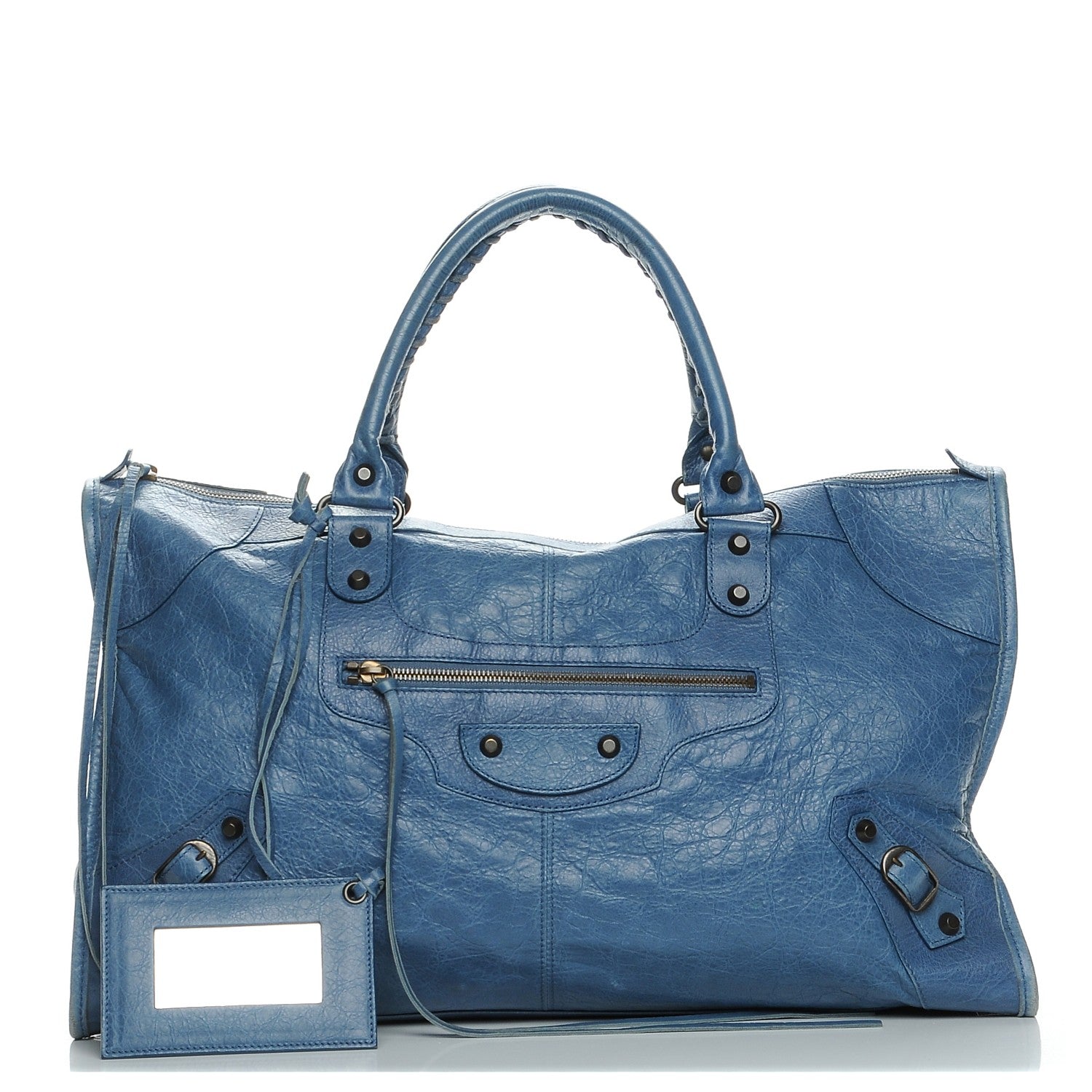 Balenciaga Agneau Classic Hardware Work Atlantique 1 of 11