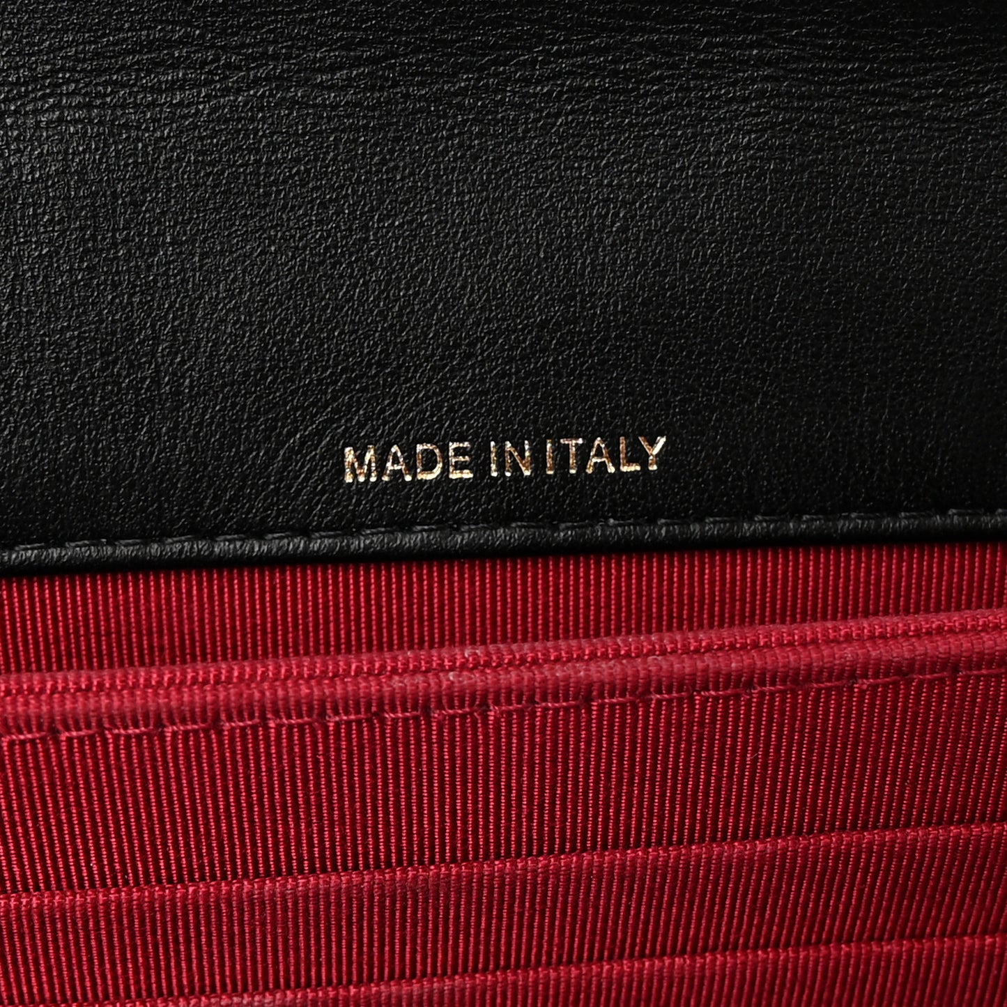 Lambskin Quilted Chanel 19 Flap Clutch Black