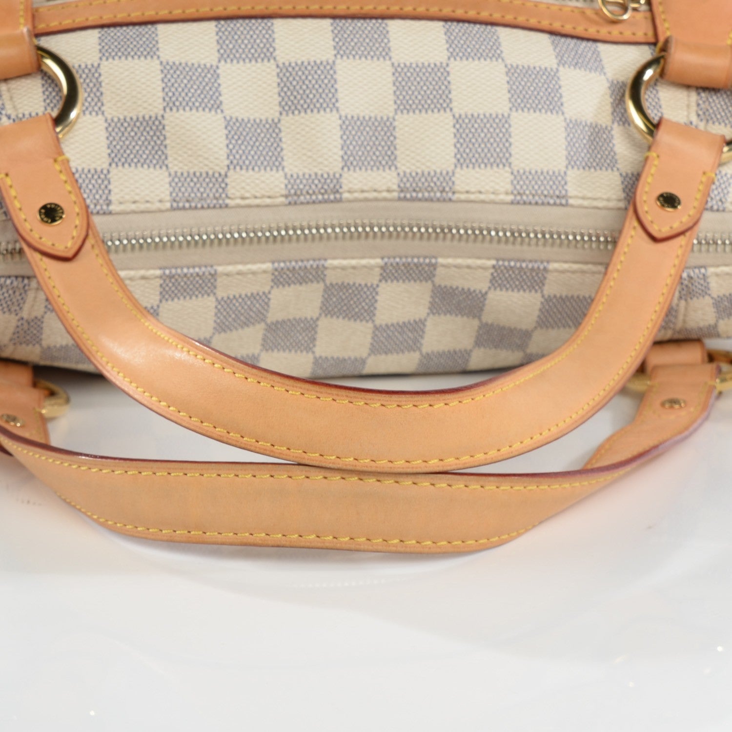 Louis Vuitton Damier Azur Evora MM 9 of 10