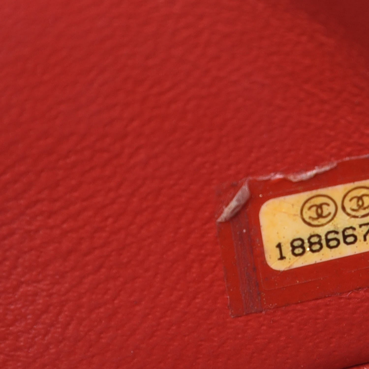 Chanel Lambskin Quilted Mini Rectangular Flap Red 11 of 11